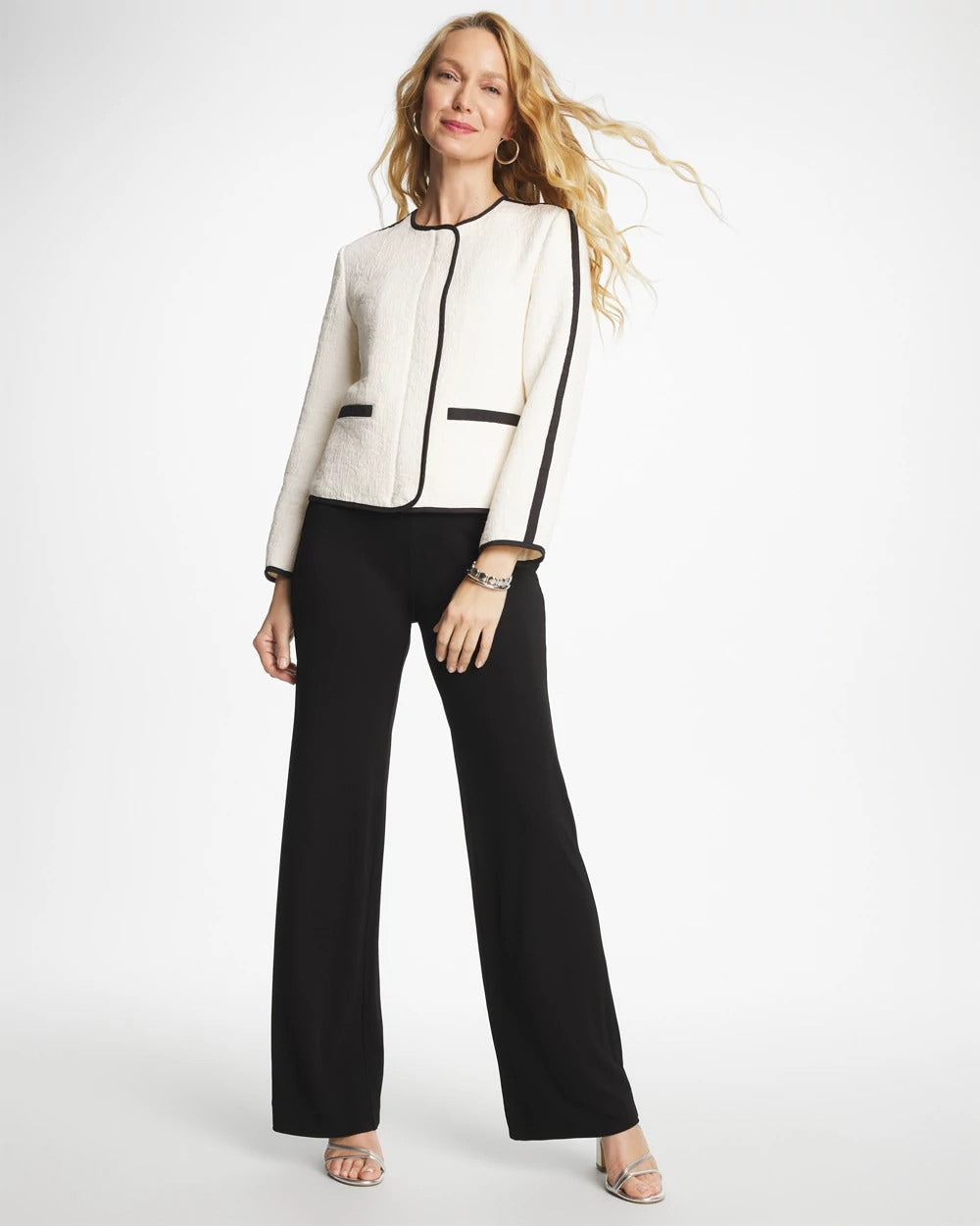Black Matte Jersey Pants