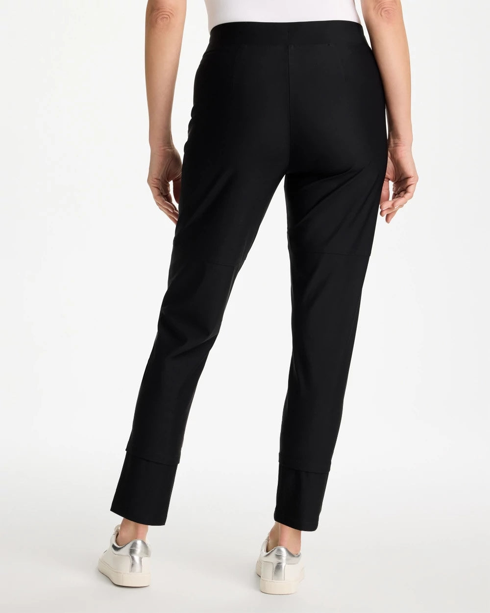 Black Zenergy® Seam Detail Stretch Pants