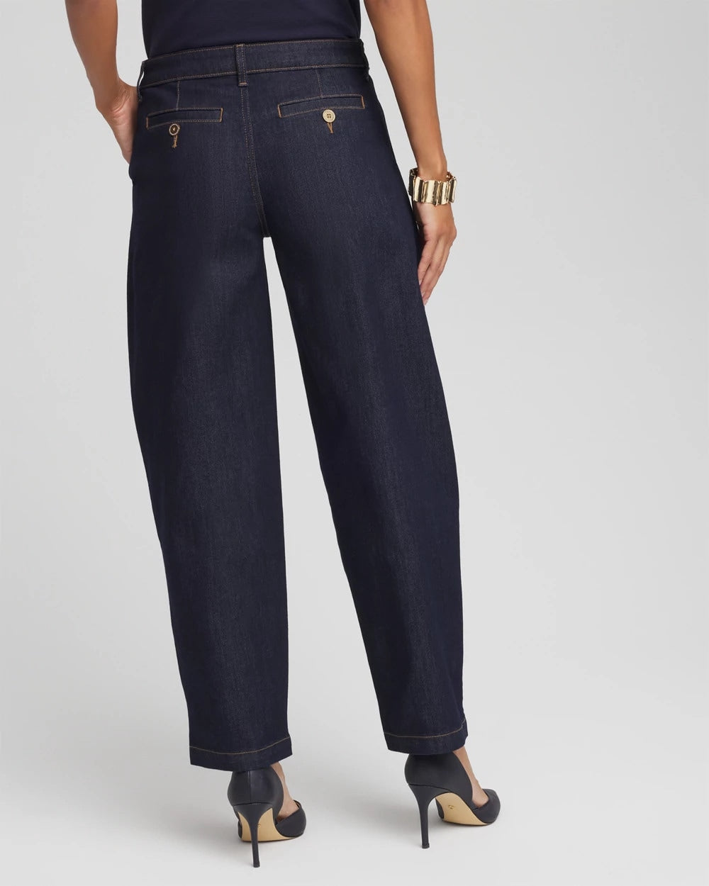 Cedar Rinse Tapered Trouser Jeans