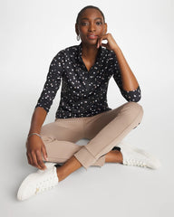 Studio Taupe Zenergy® UPF Spotted Half Zip