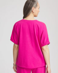 Crushed Berries Zenergy® Gauze Lounge Shirt