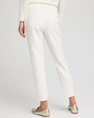 Ecru Zenergy® Heathered Ankle Pants