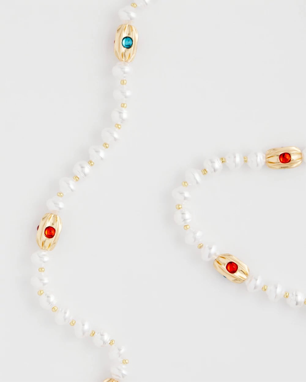 Pearl Goldtone Faux Pearl Single-Strand Necklace