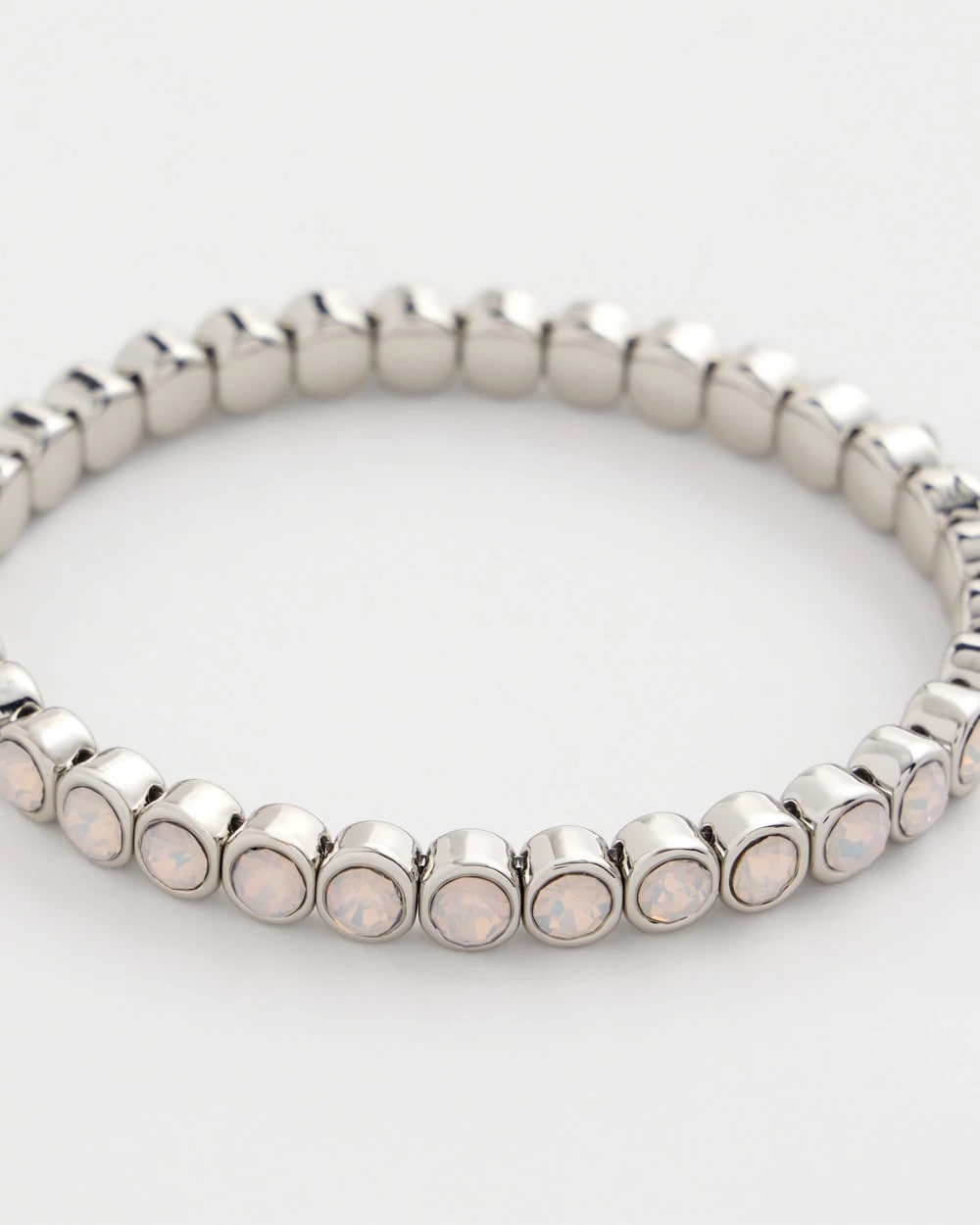 Iridescence Shiny Round Stretch Bracelet
