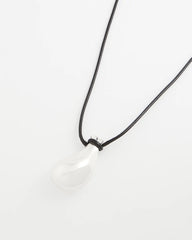 Mixed Metals Silvertone Adjustable Pendant Necklace