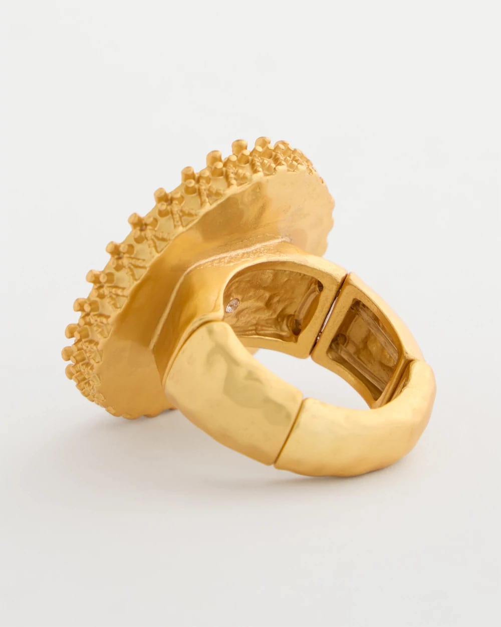 Gold Pearlescent Stretch Ring