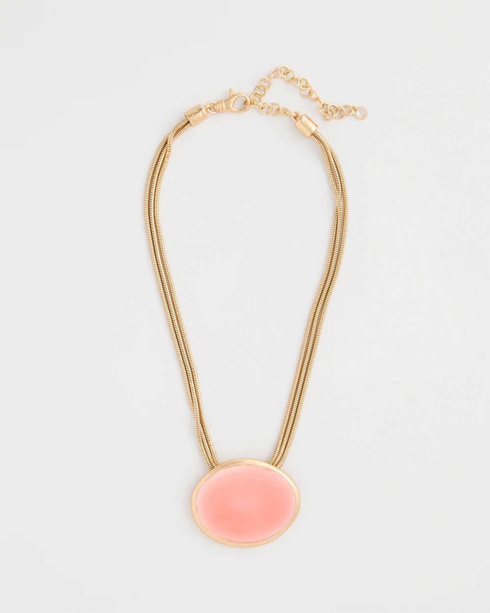 Coral Coral Pendant Necklace