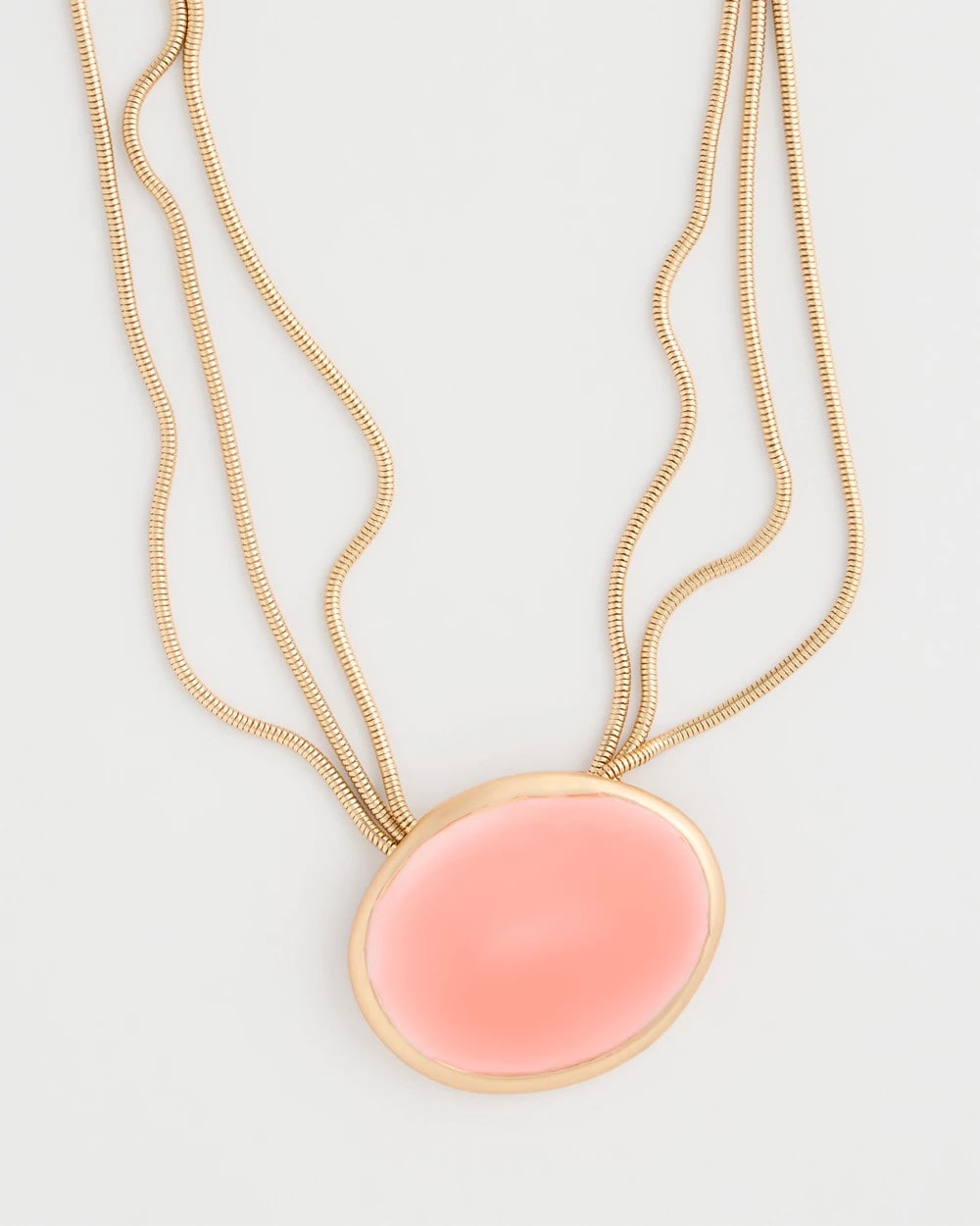 Coral Coral Pendant Necklace
