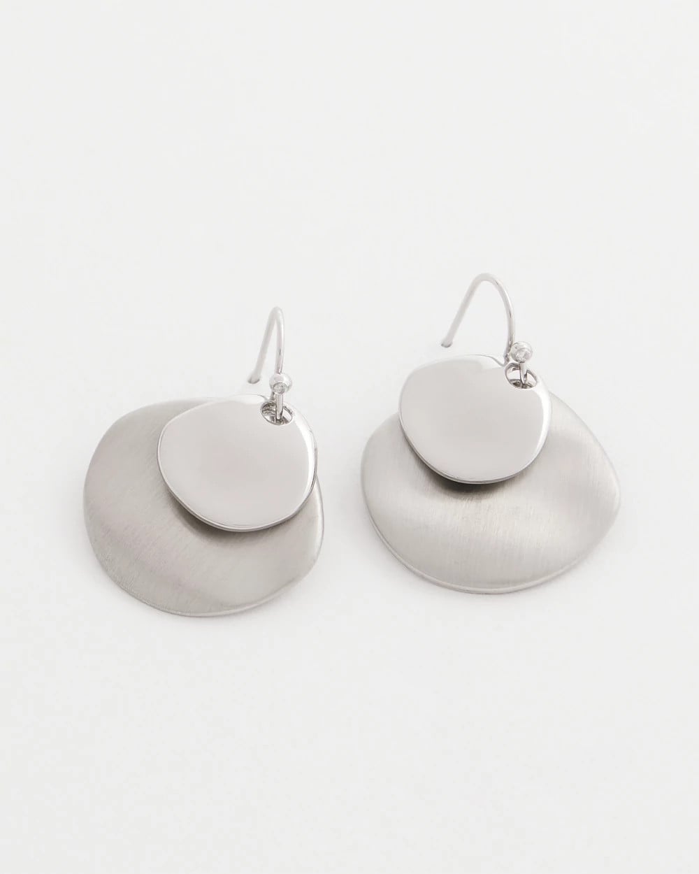 Silver Silver Drop Earrings