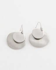 Silver Silver Drop Earrings