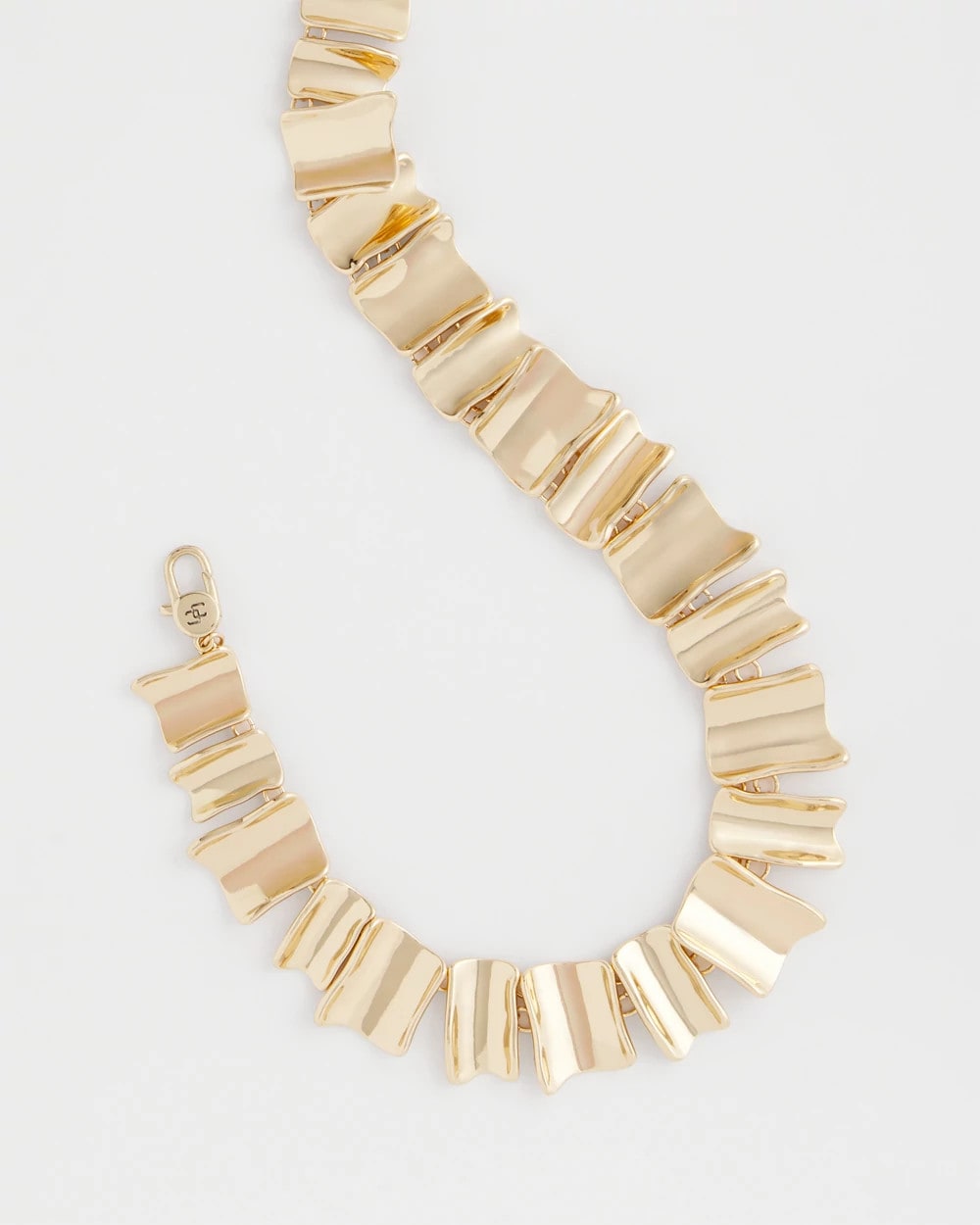 Gold Gold Wave Collar Necklace