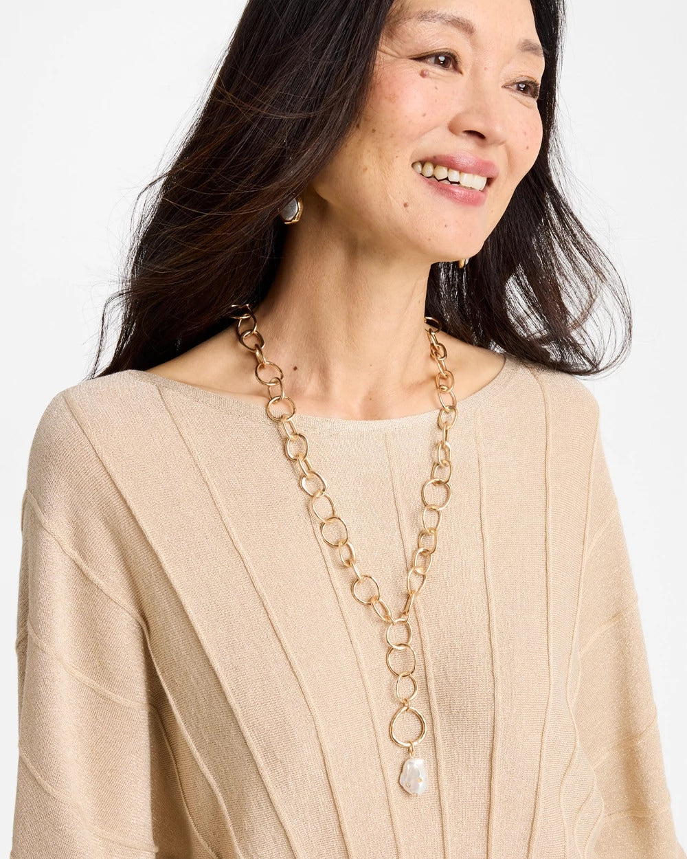 Pearl Pearl Y-Necklace