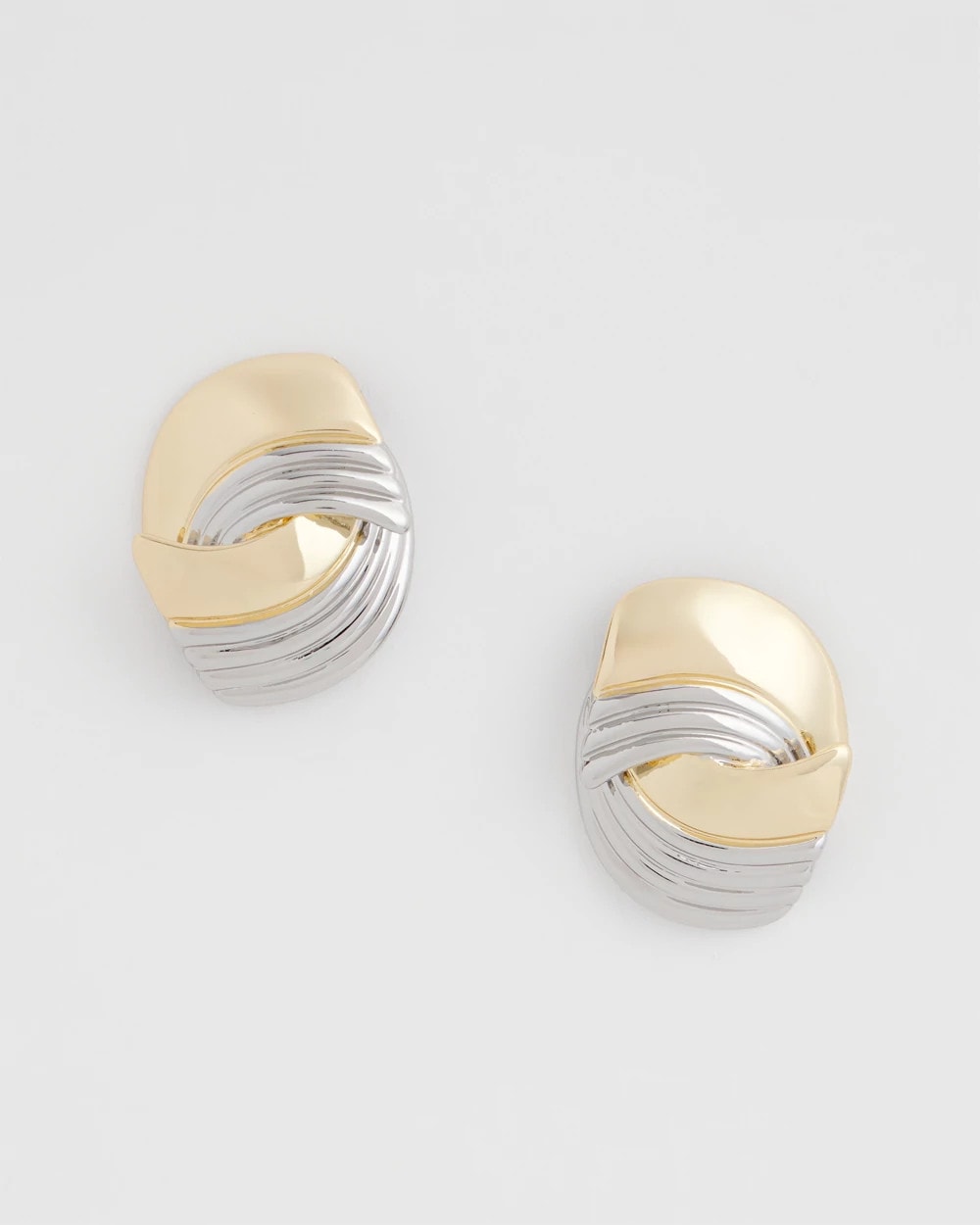 Mixed Metals Mixed Metal Stud Earrings