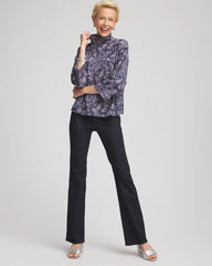 Indigo Sky Animal Cozy Turtleneck