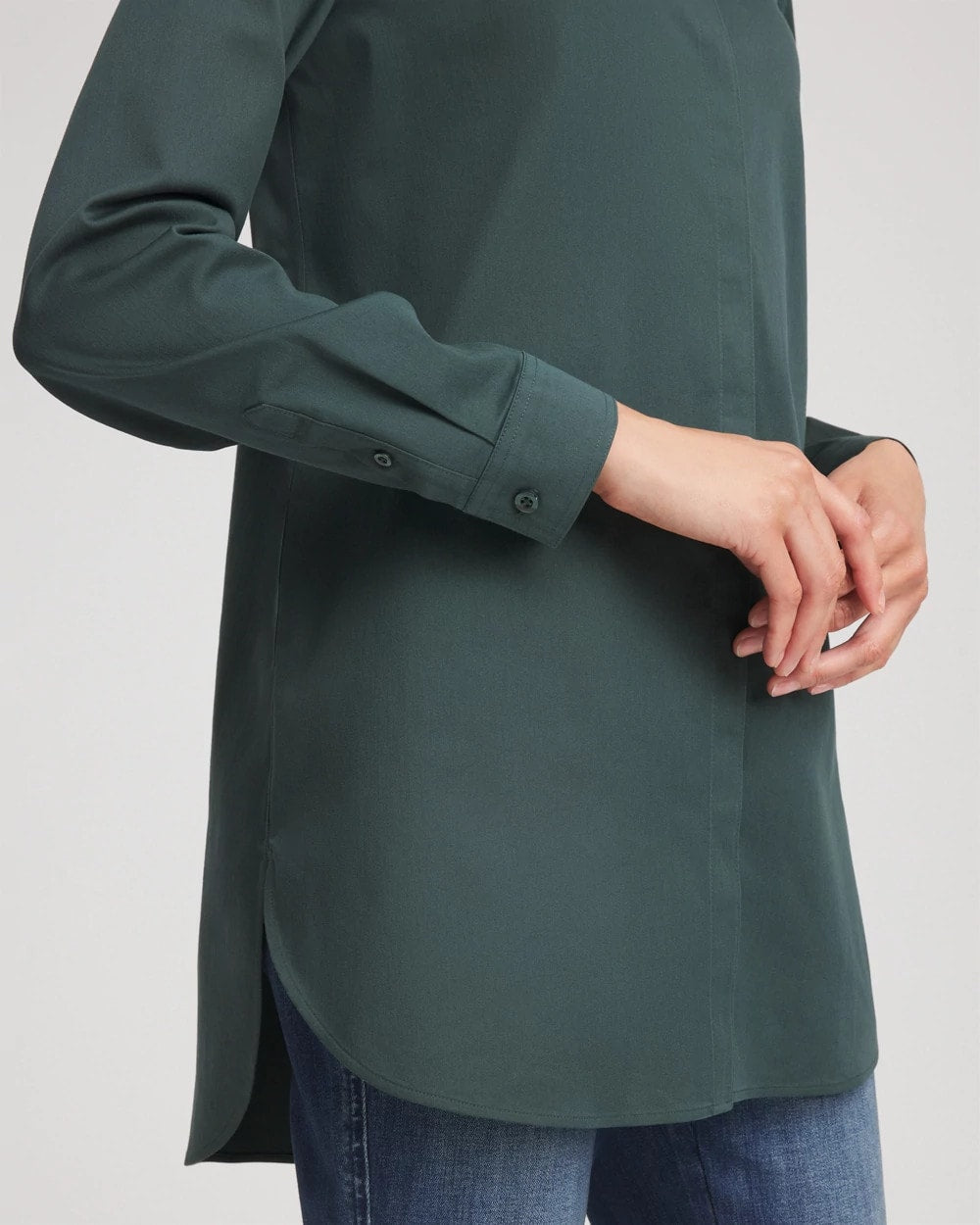 Darkest Spruce No Iron™ Long-Sleeved Tunic