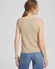 Sycamore Rib Stitch Pullover Tank