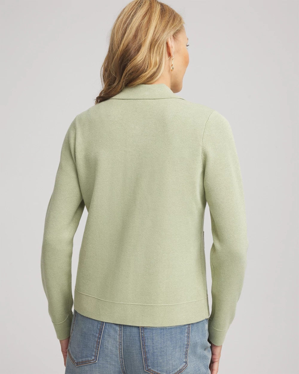 Sage Meadow Button-Front Cardigan Jacket