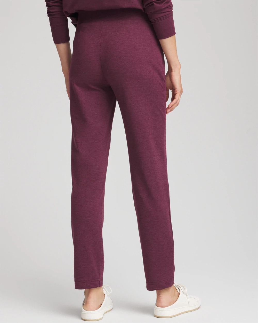 Blackened Burgundy Zenergy® Cloud Tapered Ankle Pants