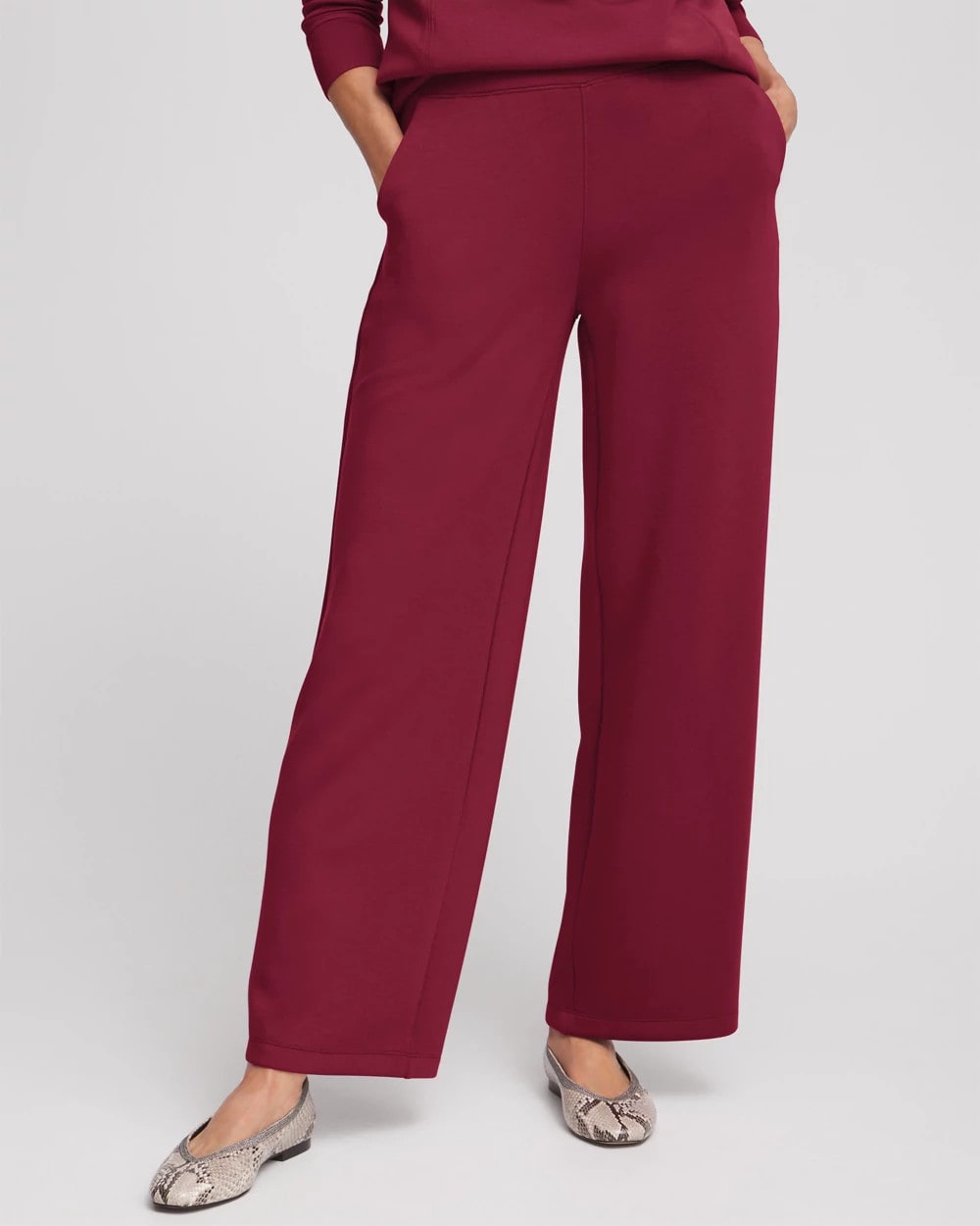 Berry Compote Zenergy® Wide Leg Pants