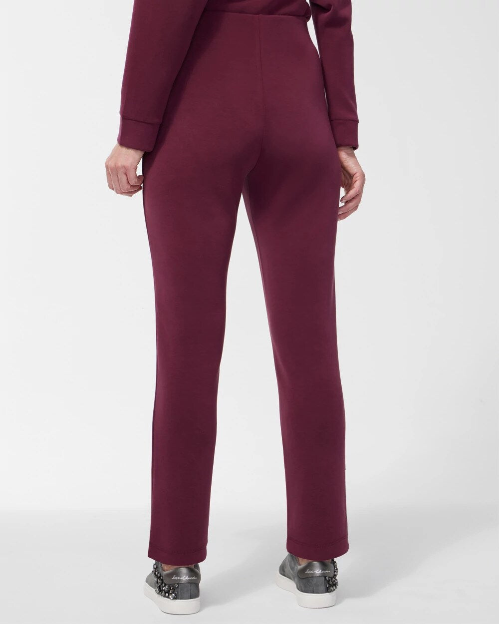 Deep Merlot Zenergy® Scuba Pull-On Pants
