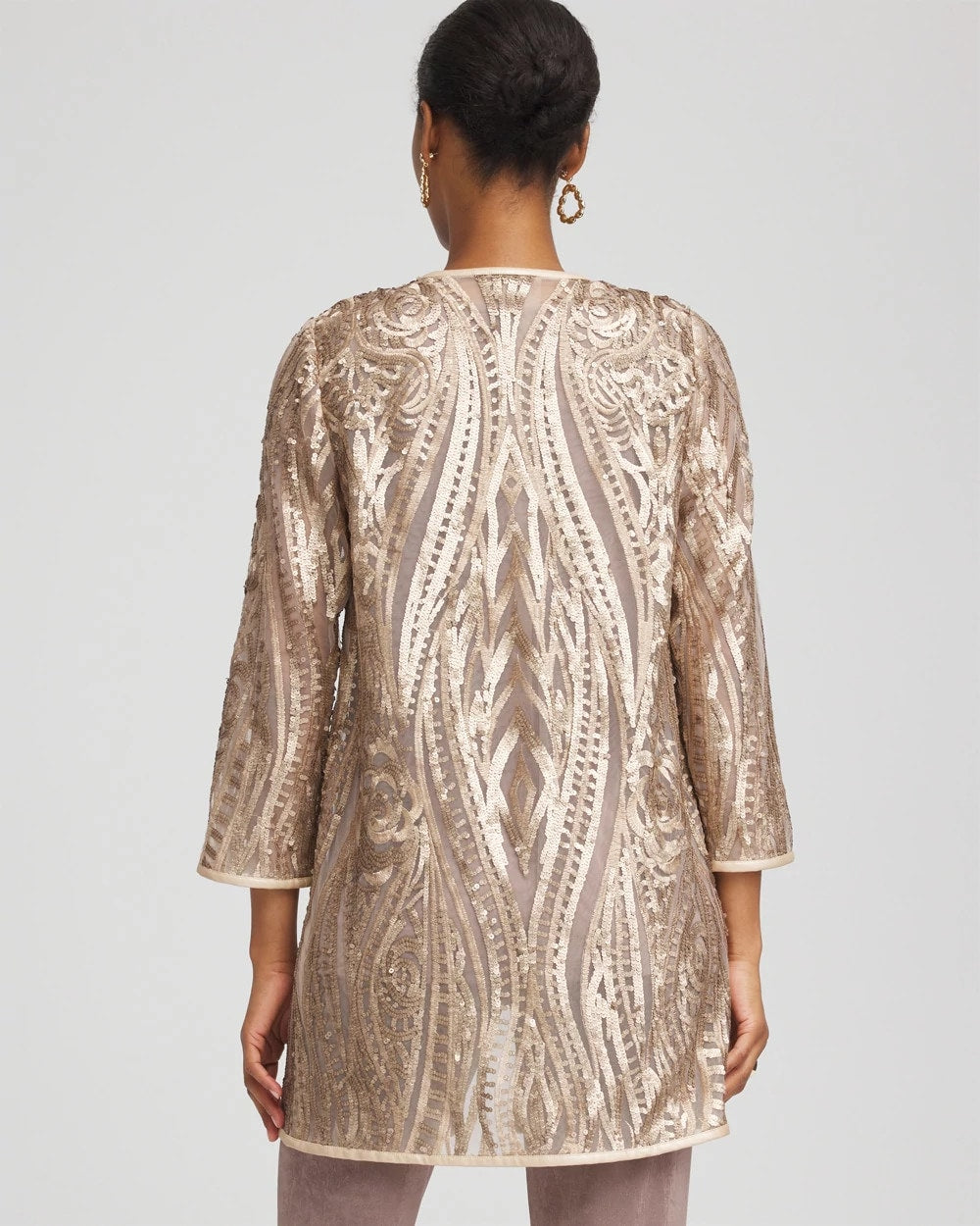 Champagne Travelers™ Collection Champagne Sequins Jacket