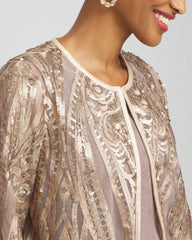 Champagne Travelers™ Collection Champagne Sequins Jacket