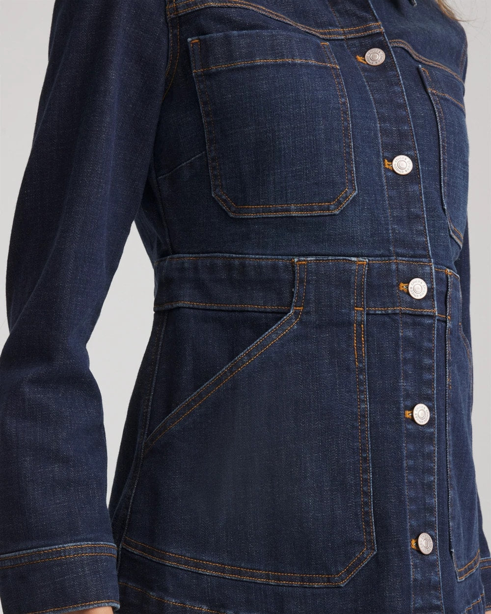 Morning Star Indigo Denim Field Jacket