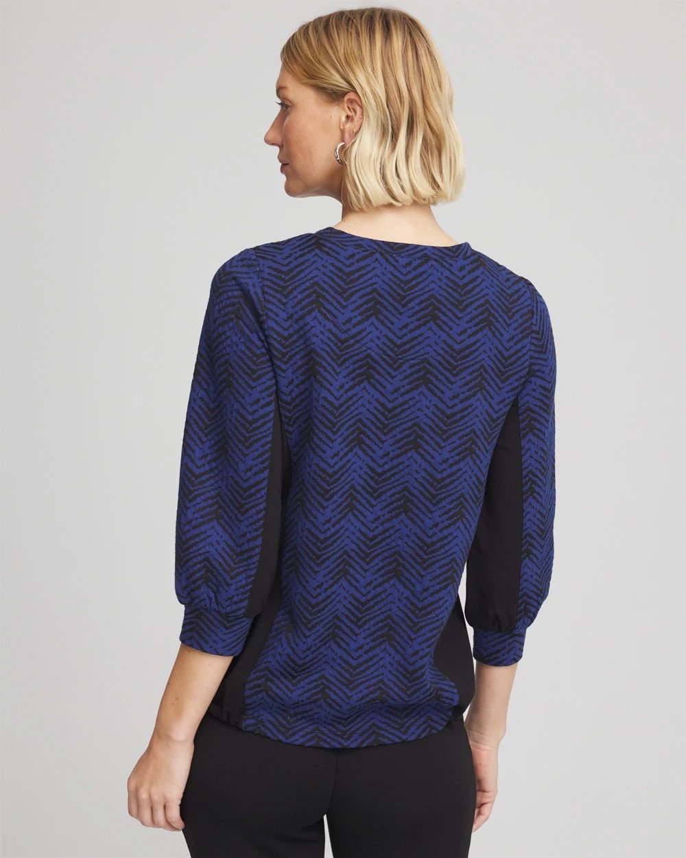 Dark Harbor Zenergy® Jacquard Bungee Top