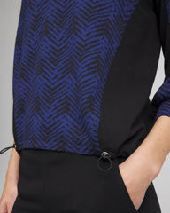 Dark Harbor Zenergy® Jacquard Bungee Top