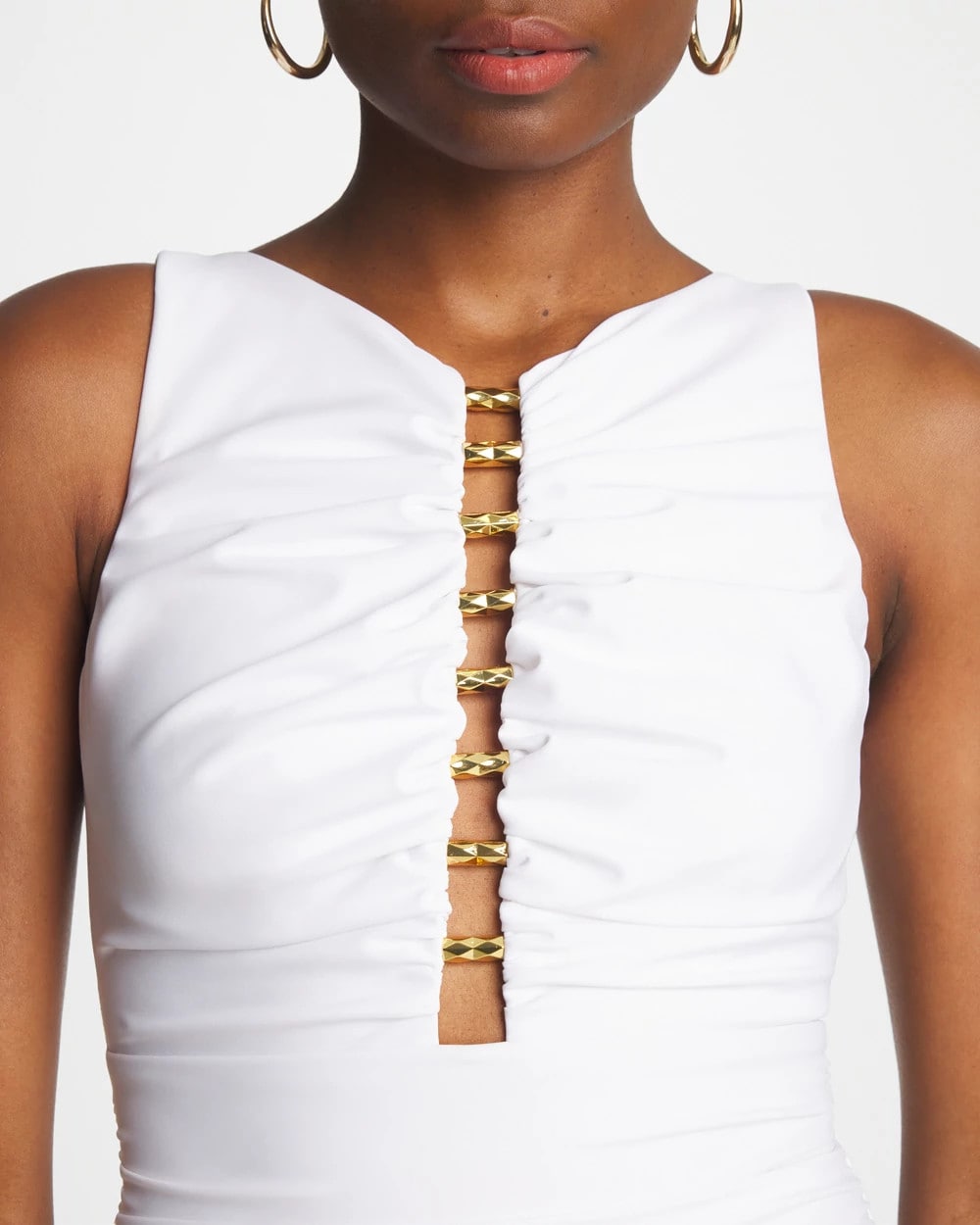 White Miraclesuit® Razzle Dazzle Swizzle One Piece