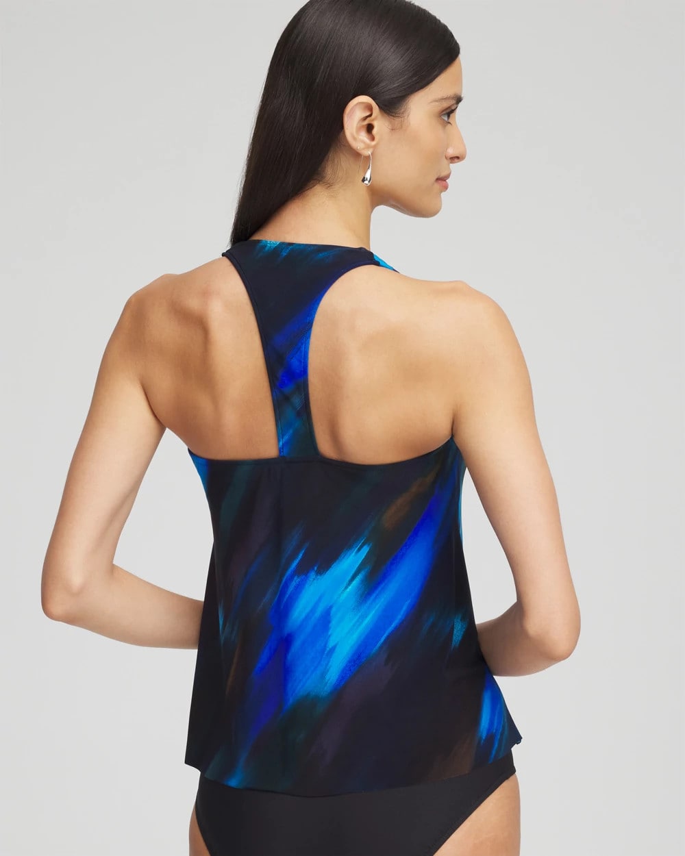 Black/Multi Magicsuit® Swipe Right Tankini