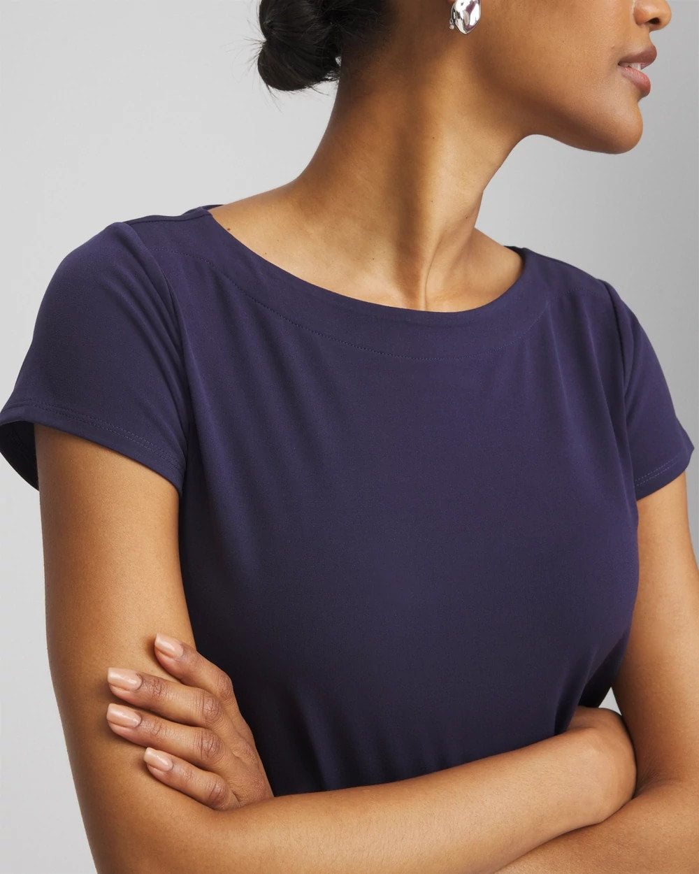 Passport Blue Travelers™ Knit Tunic