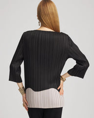 Travelers Black Travelers™ Collection Pleated Top