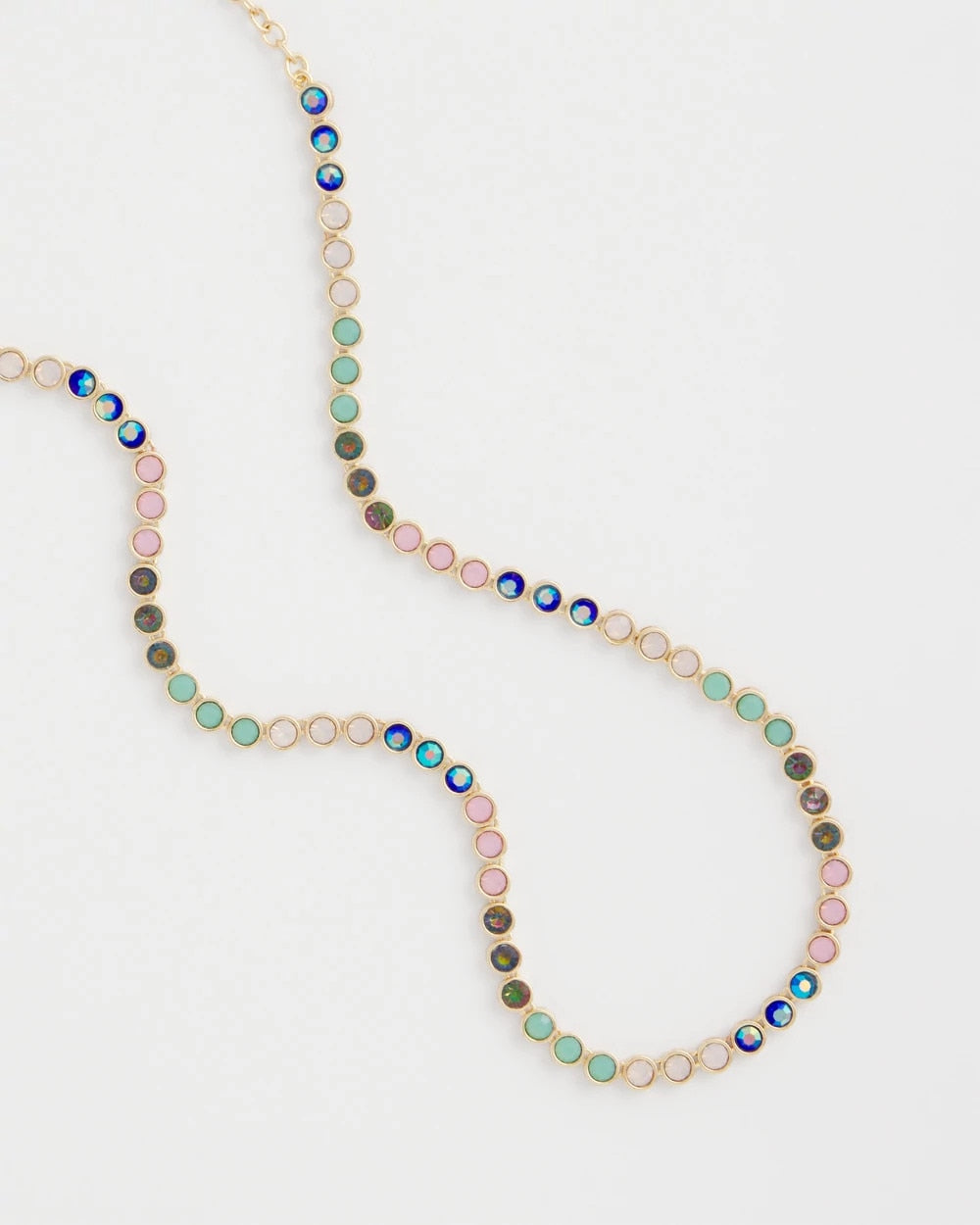 Multi Tennis Necklace