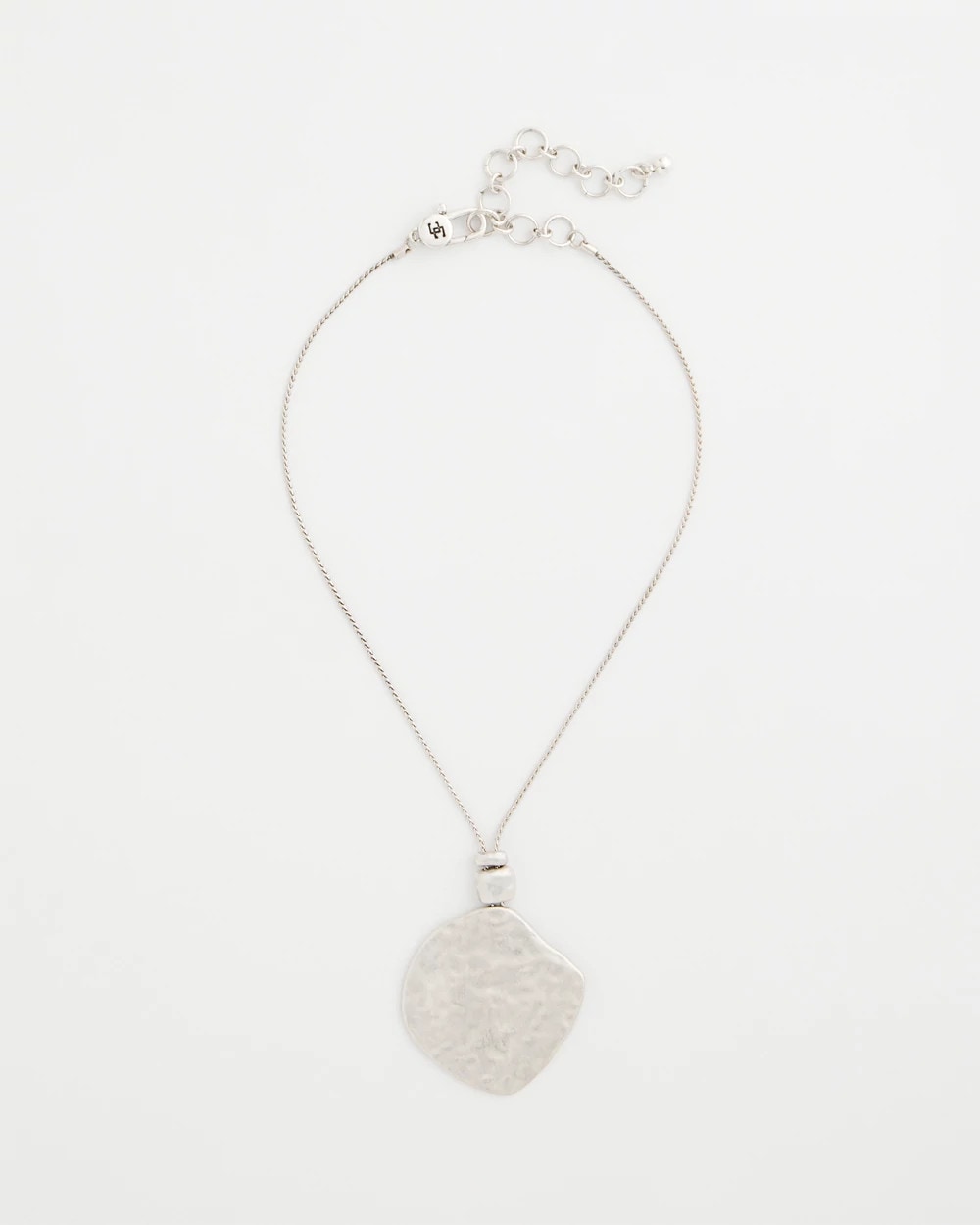 Silver Short Silver Pendant