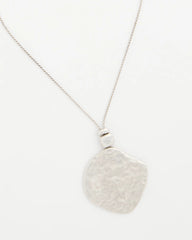 Silver Short Silver Pendant