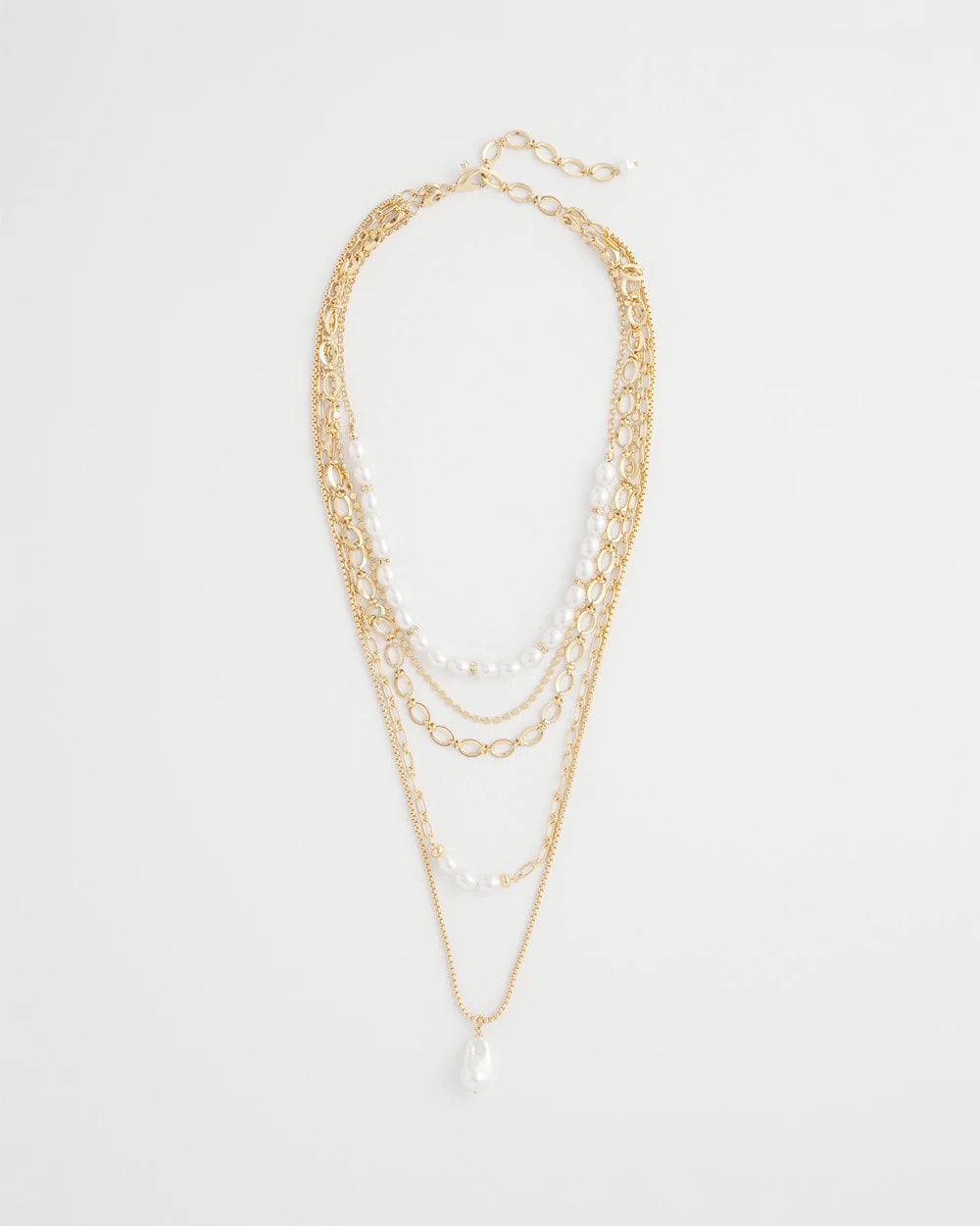 Pearl Convertible Pearl Multistrand Necklace